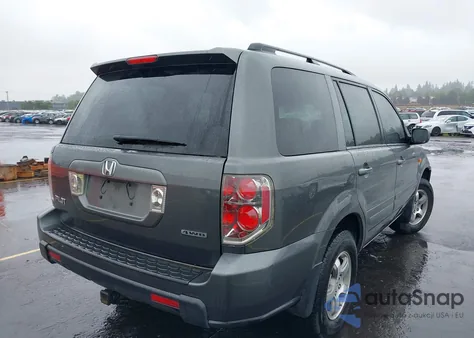 2007 Honda Pilot Ex from USA, damaged, VIN 2HKYF18477H531157